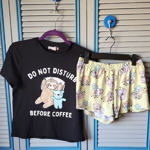 Weekend Edition Women's Sloth Pajama Set
